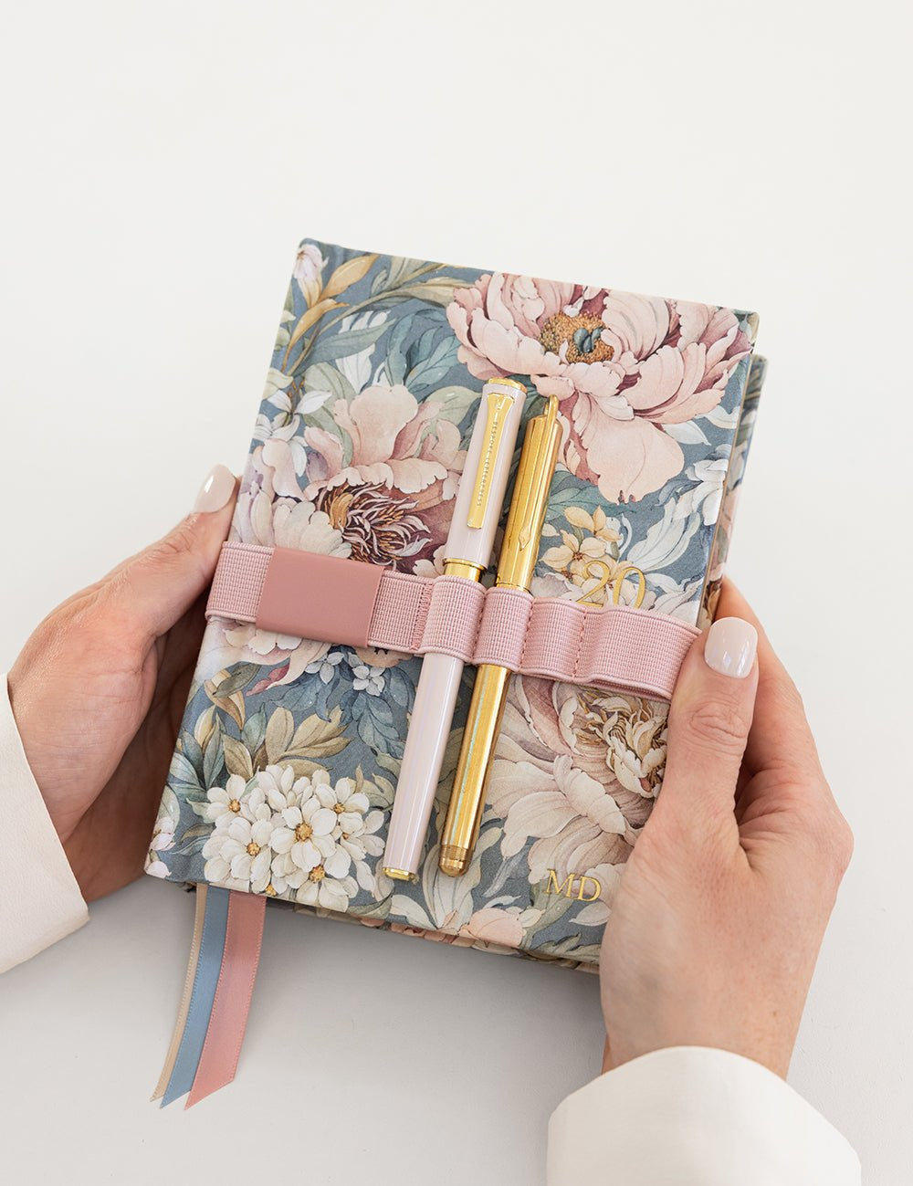 2027 Day to a Page Small Planner - Regency Blooms - Pure Apotheca