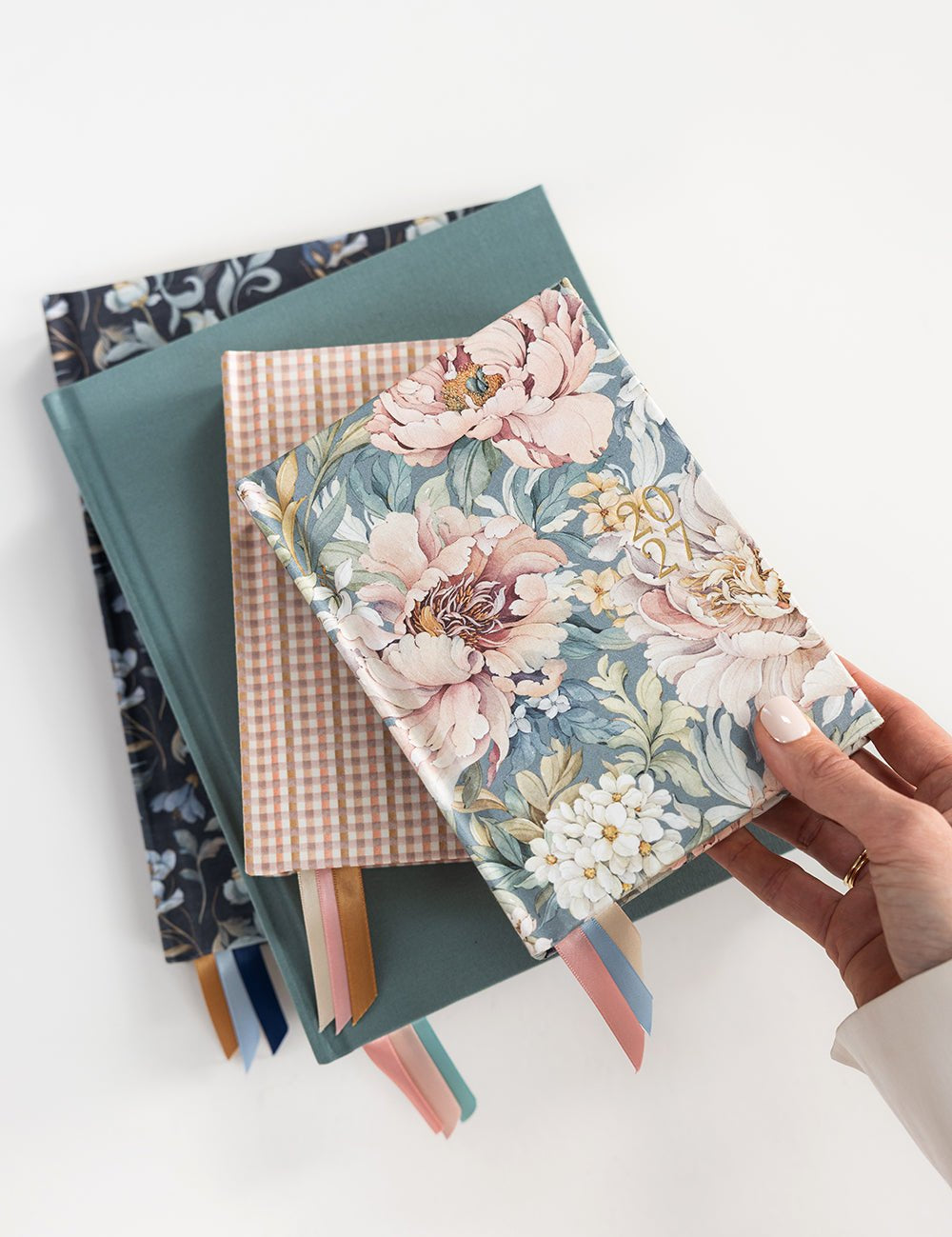 2027 Day to a Page Small Planner - Regency Blooms - Pure Apotheca