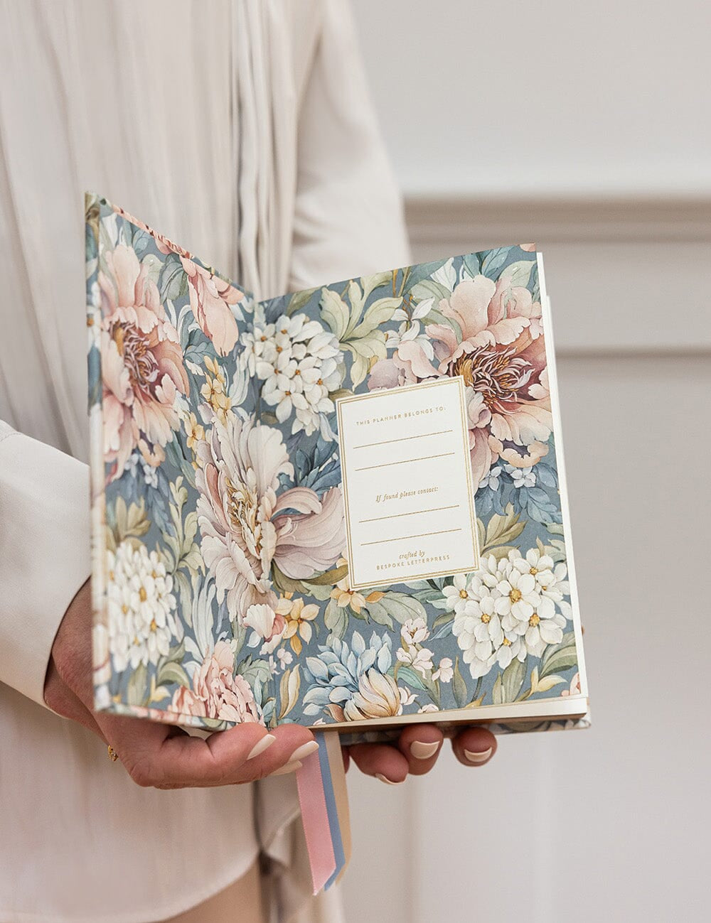 2027 Day to a Page Small Planner - Regency Blooms - Pure Apotheca
