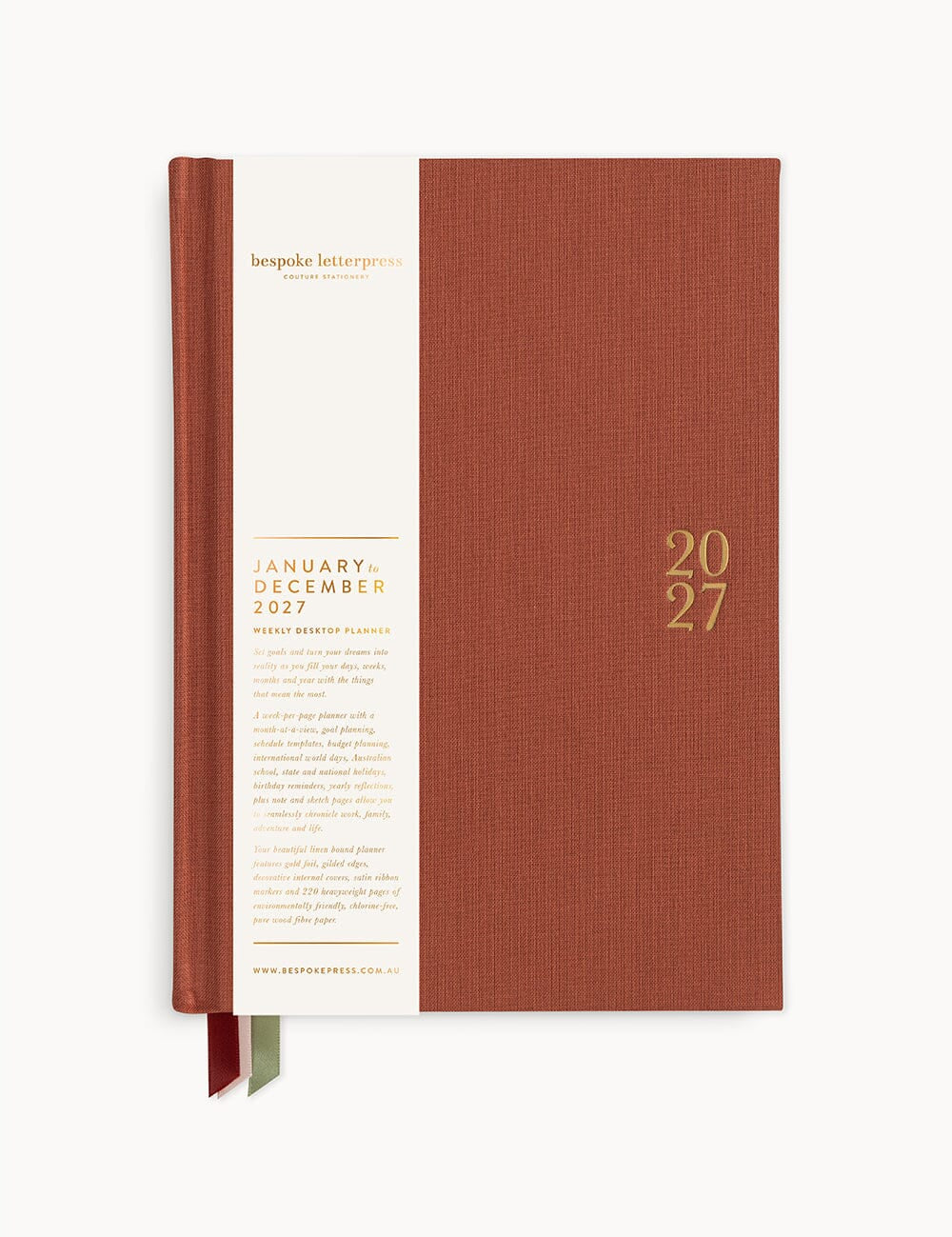 2027 Desktop Planner-Antique Copper - Pure Apotheca