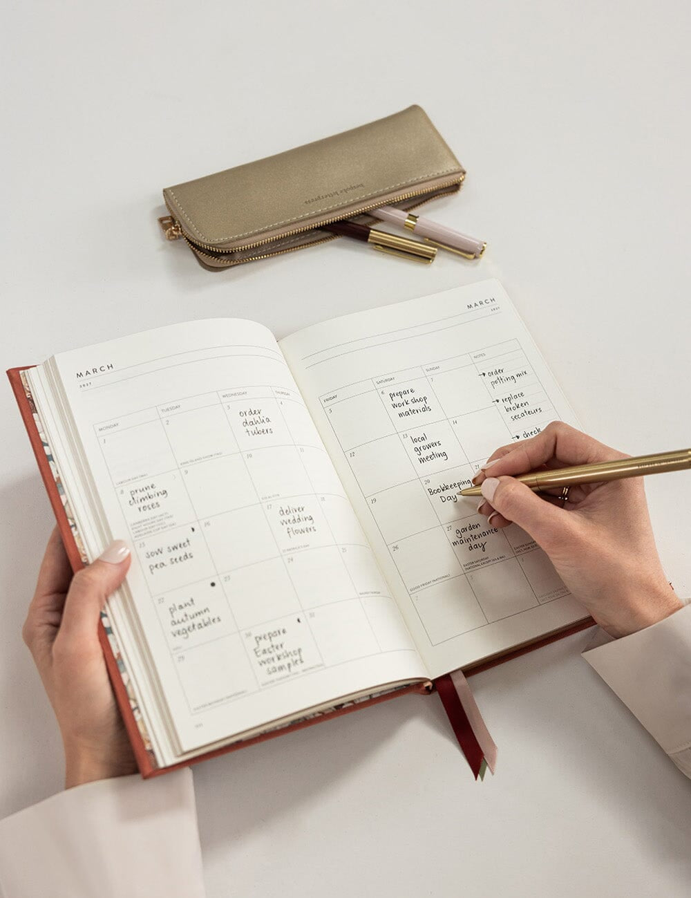 2027 Desktop Planner-Antique Copper - Pure Apotheca