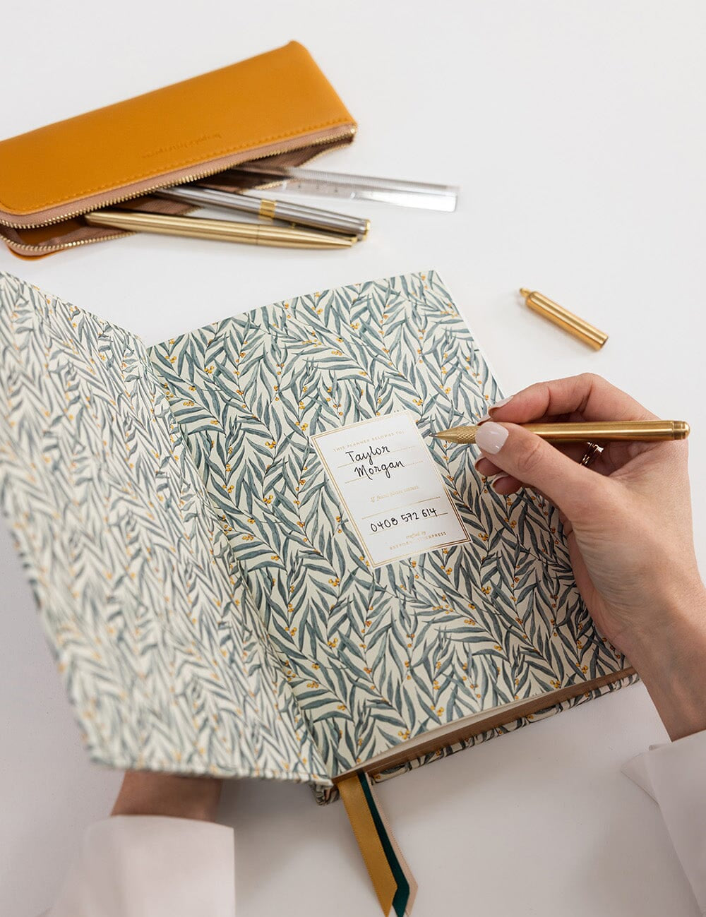 2027 Desktop Planner Golden Wattle - Pure Apotheca