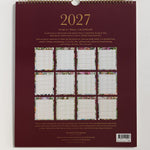2027 Family Wall Calendar - Pure Apotheca
