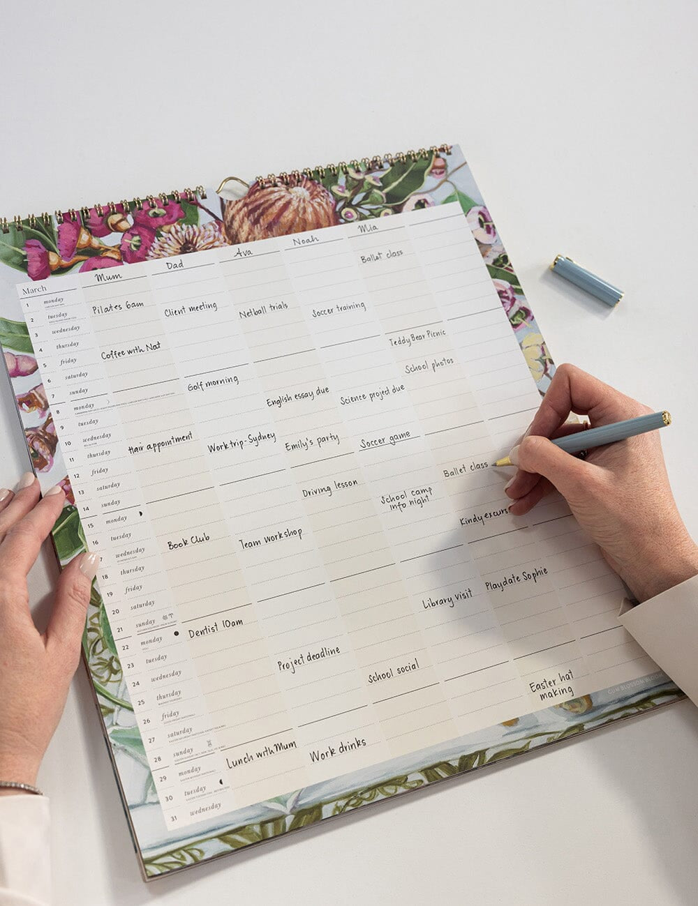2027 Family Wall Calendar - Pure Apotheca