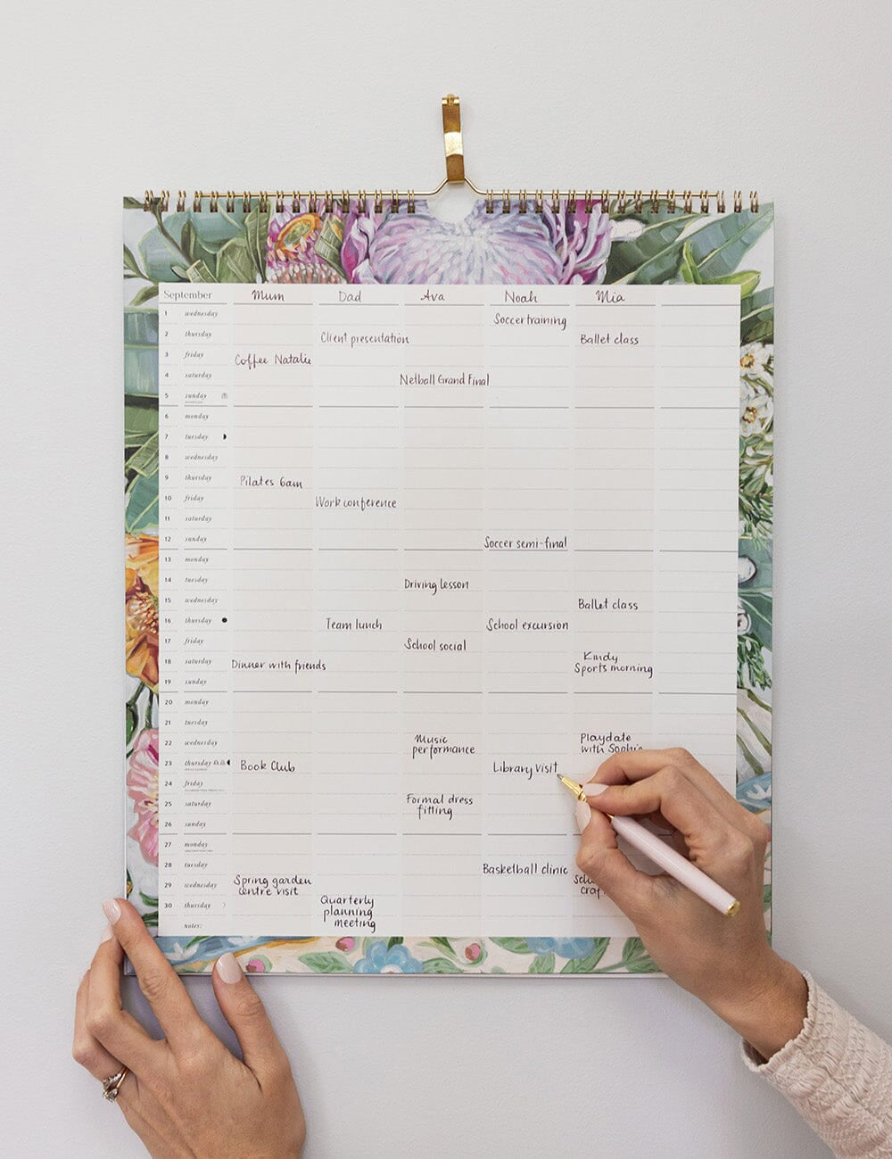2027 Family Wall Calendar - Pure Apotheca