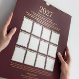 2027 Family Wall Calendar - Pure Apotheca