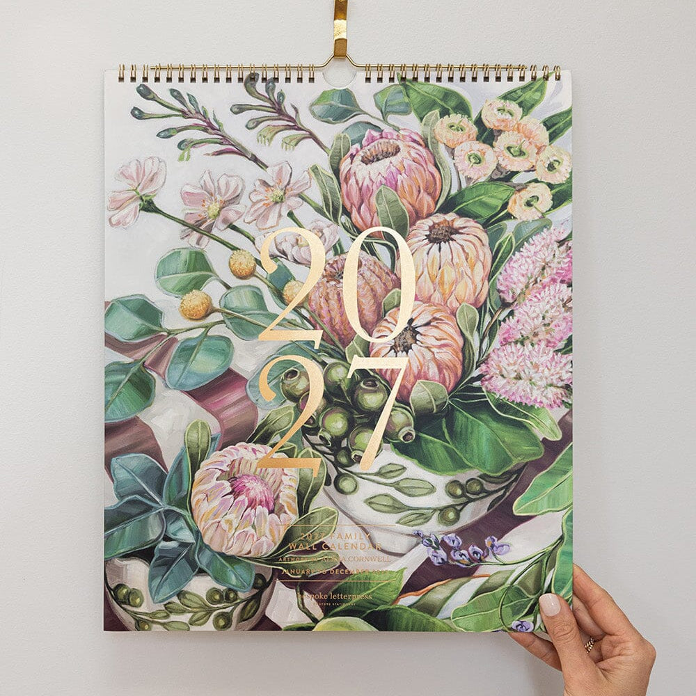 2027 Family Wall Calendar - Pure Apotheca