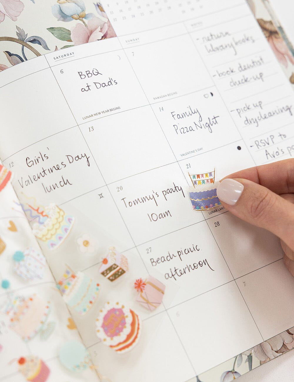 2027 Monthly Calendar Notebook - Pure Apotheca