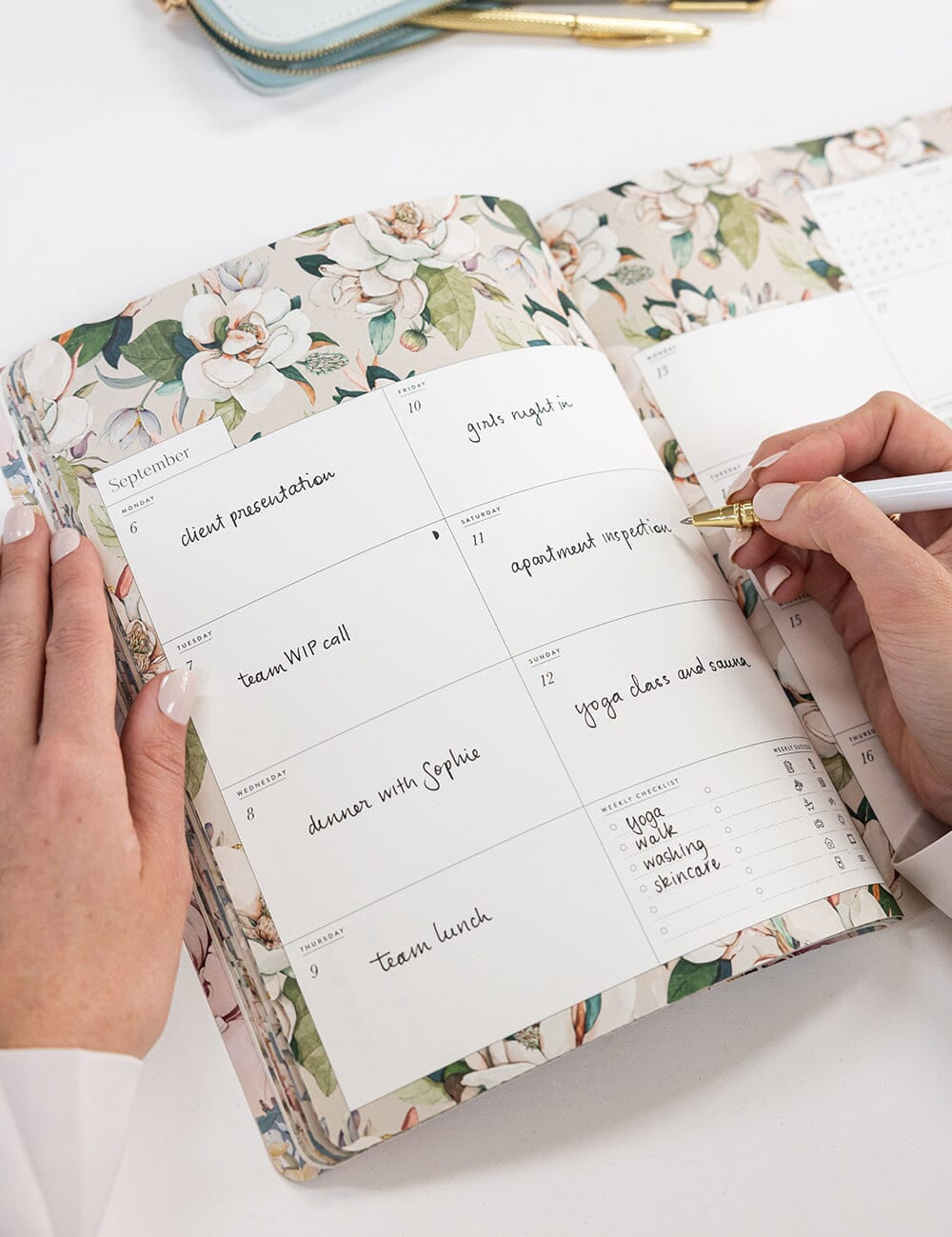 2027 Monthly Calendar Notebook - Pure Apotheca