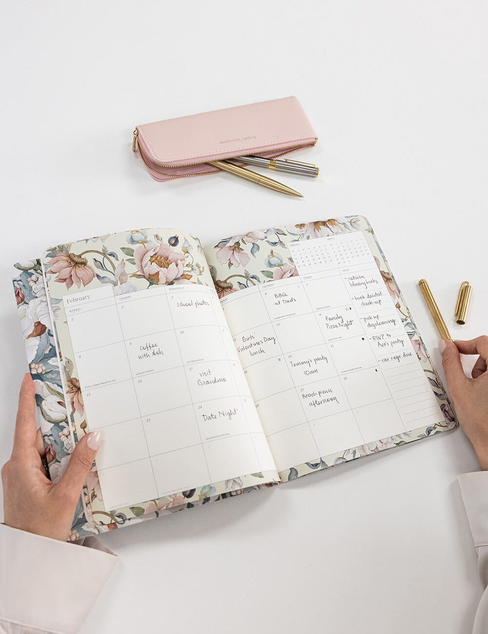 2027 Monthly Calendar Notebook - Pure Apotheca