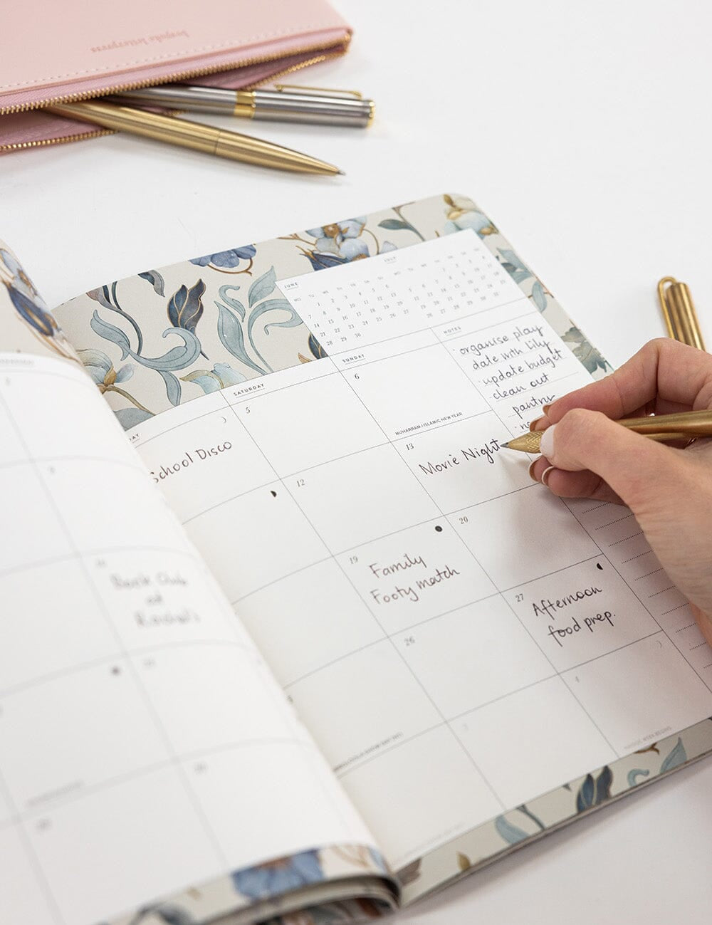 2027 Monthly Calendar Notebook - Pure Apotheca