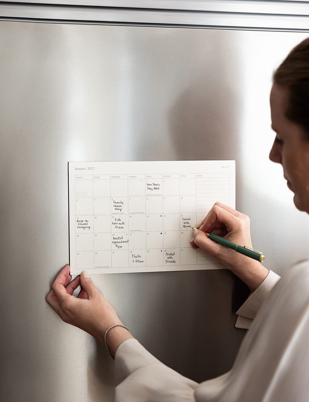2027 Monthly Fridge Magnetic Calendar - Pure Apotheca