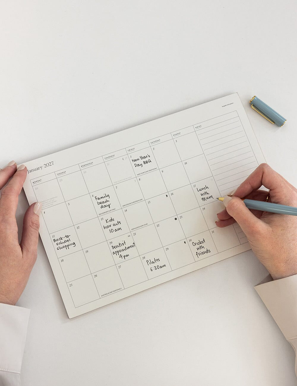 2027 Monthly Fridge Magnetic Calendar - Pure Apotheca