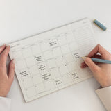 2027 Monthly Fridge Magnetic Calendar - Pure Apotheca