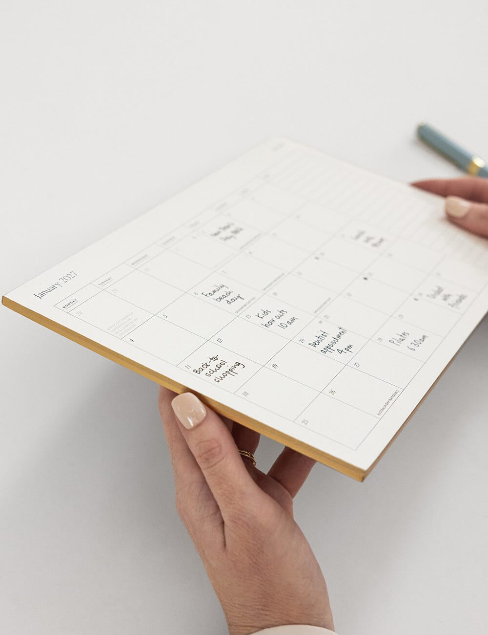 2027 Monthly Fridge Magnetic Calendar - Pure Apotheca
