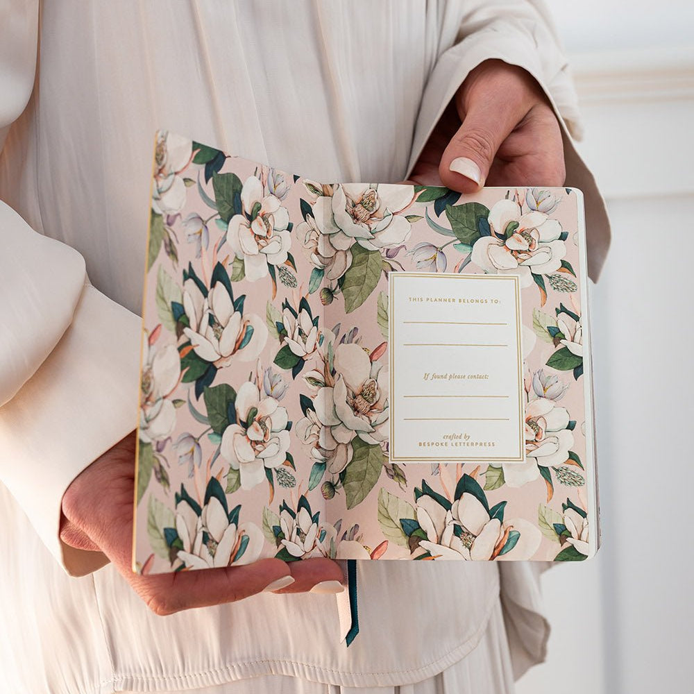 2027 Pocket Planner - Highgrove Magnolias - Pure Apotheca