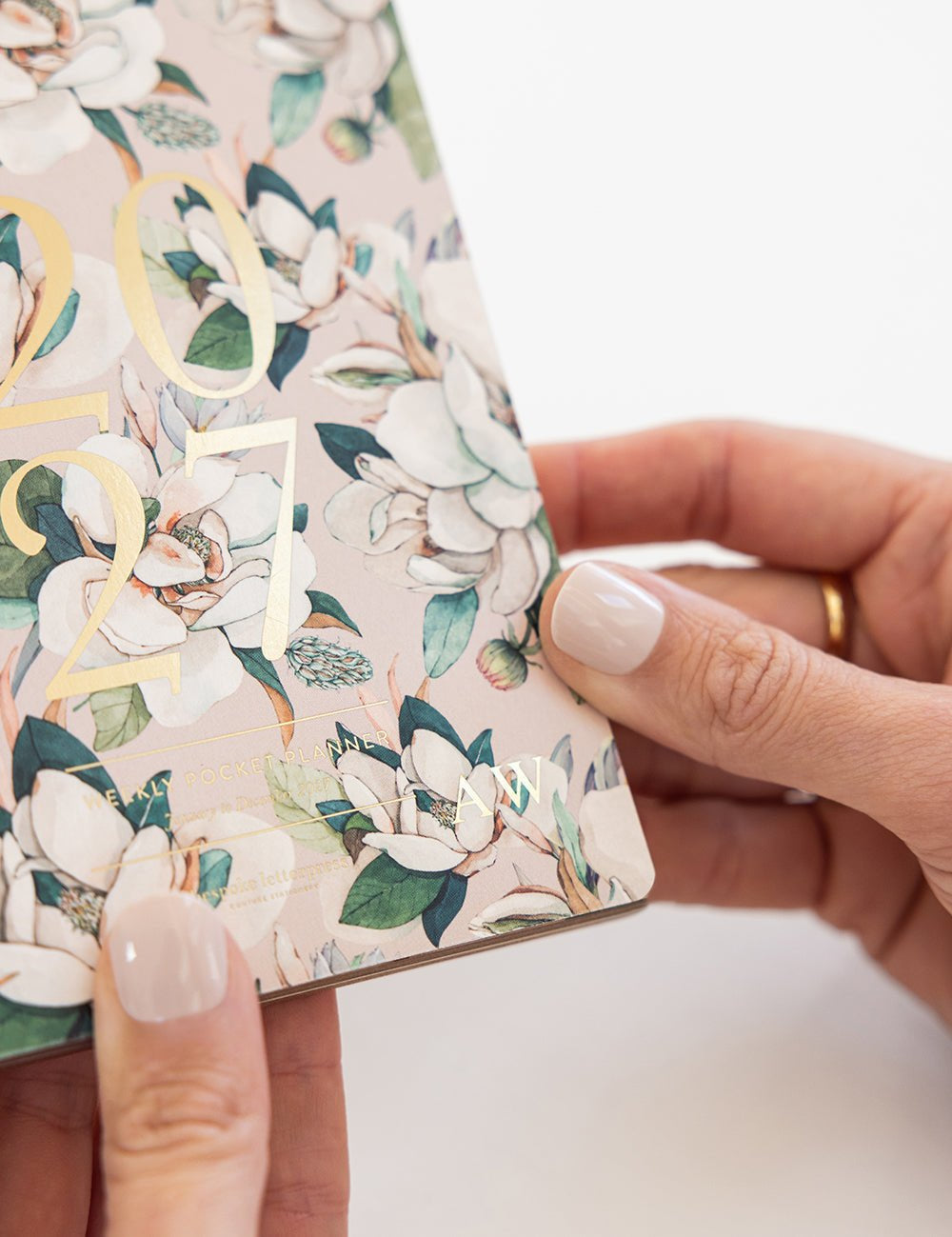 2027 Pocket Planner - Highgrove Magnolias - Pure Apotheca