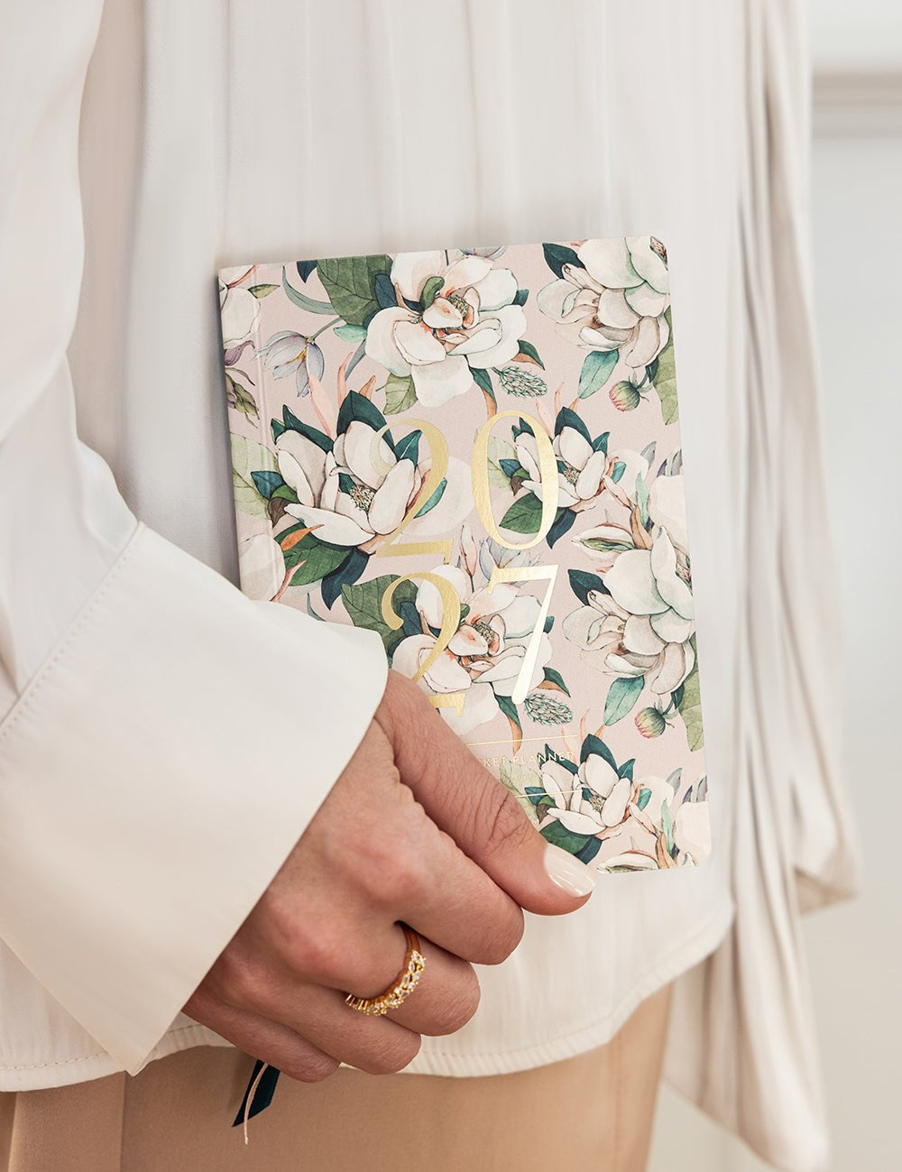 2027 Pocket Planner - Highgrove Magnolias - Pure Apotheca