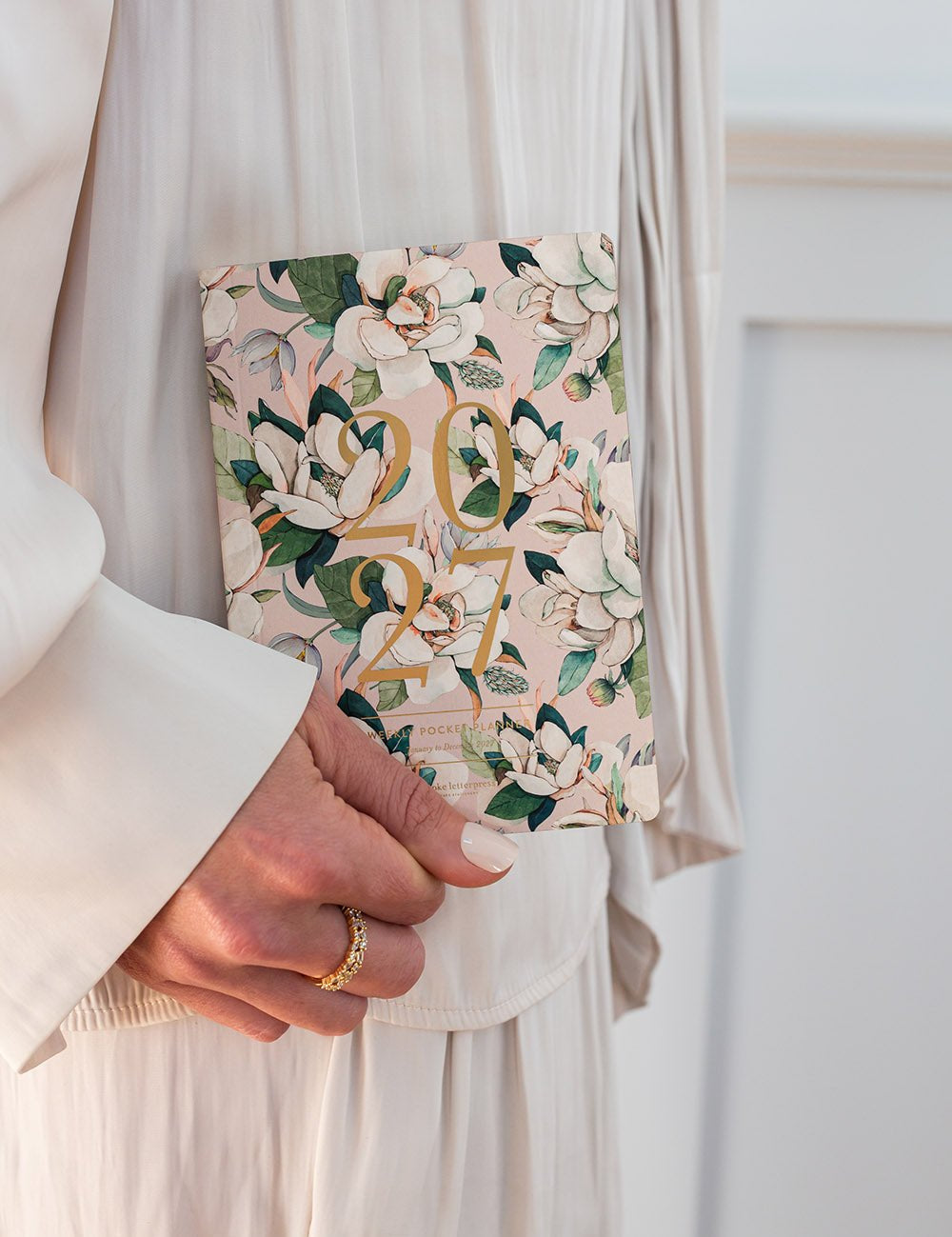 2027 Pocket Planner - Highgrove Magnolias - Pure Apotheca