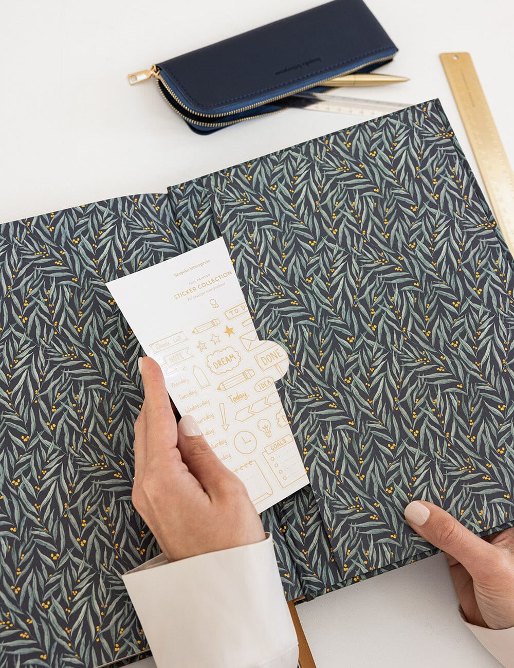 2027 Teachers A4 Planner - Golden Wattle Windsor - Pure Apotheca