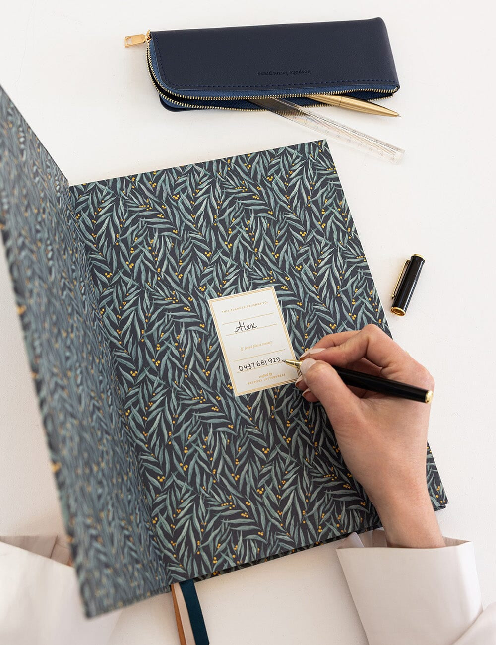 2027 Teachers A4 Planner - Golden Wattle Windsor - Pure Apotheca