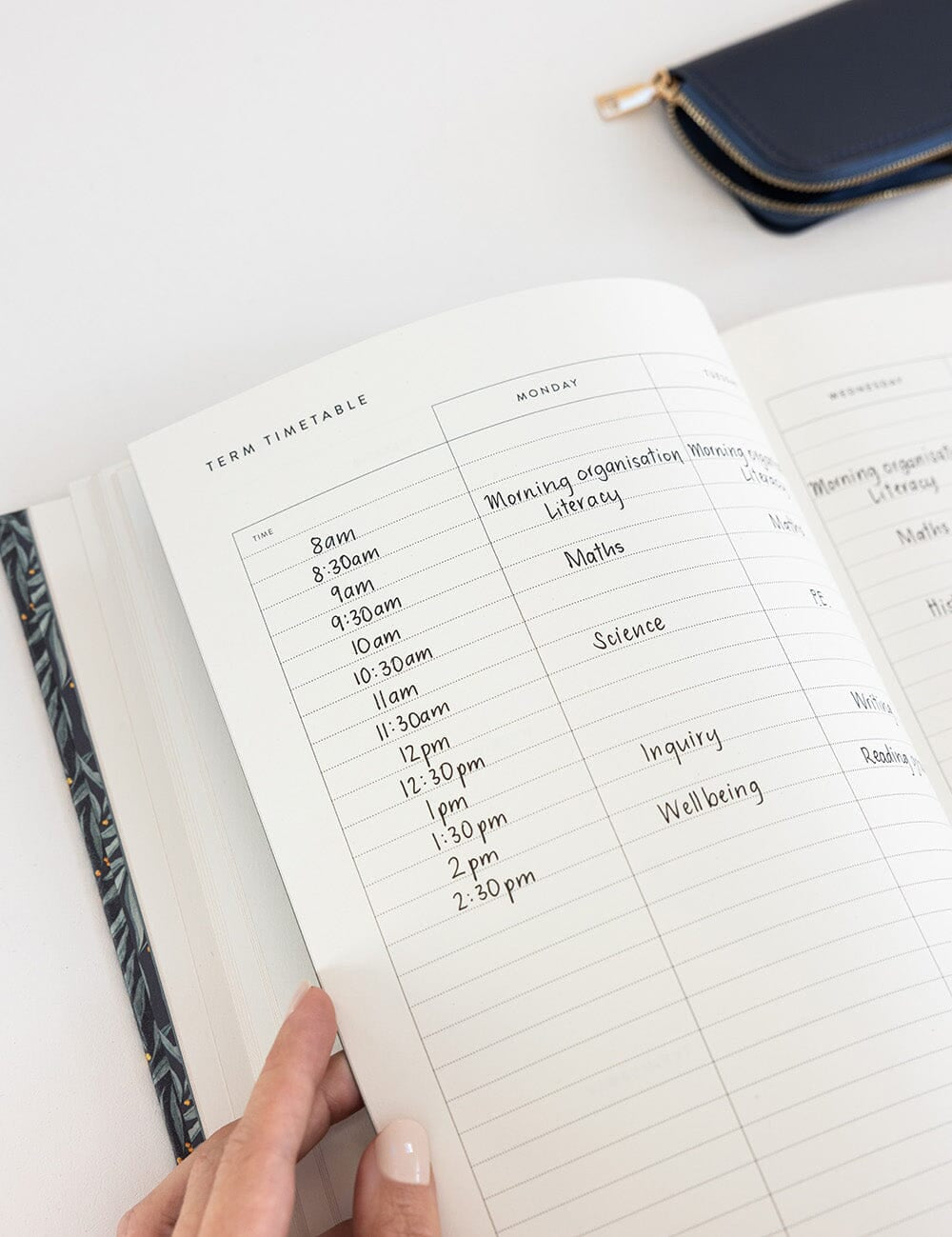 2027 Teachers A4 Planner - Golden Wattle Windsor - Pure Apotheca