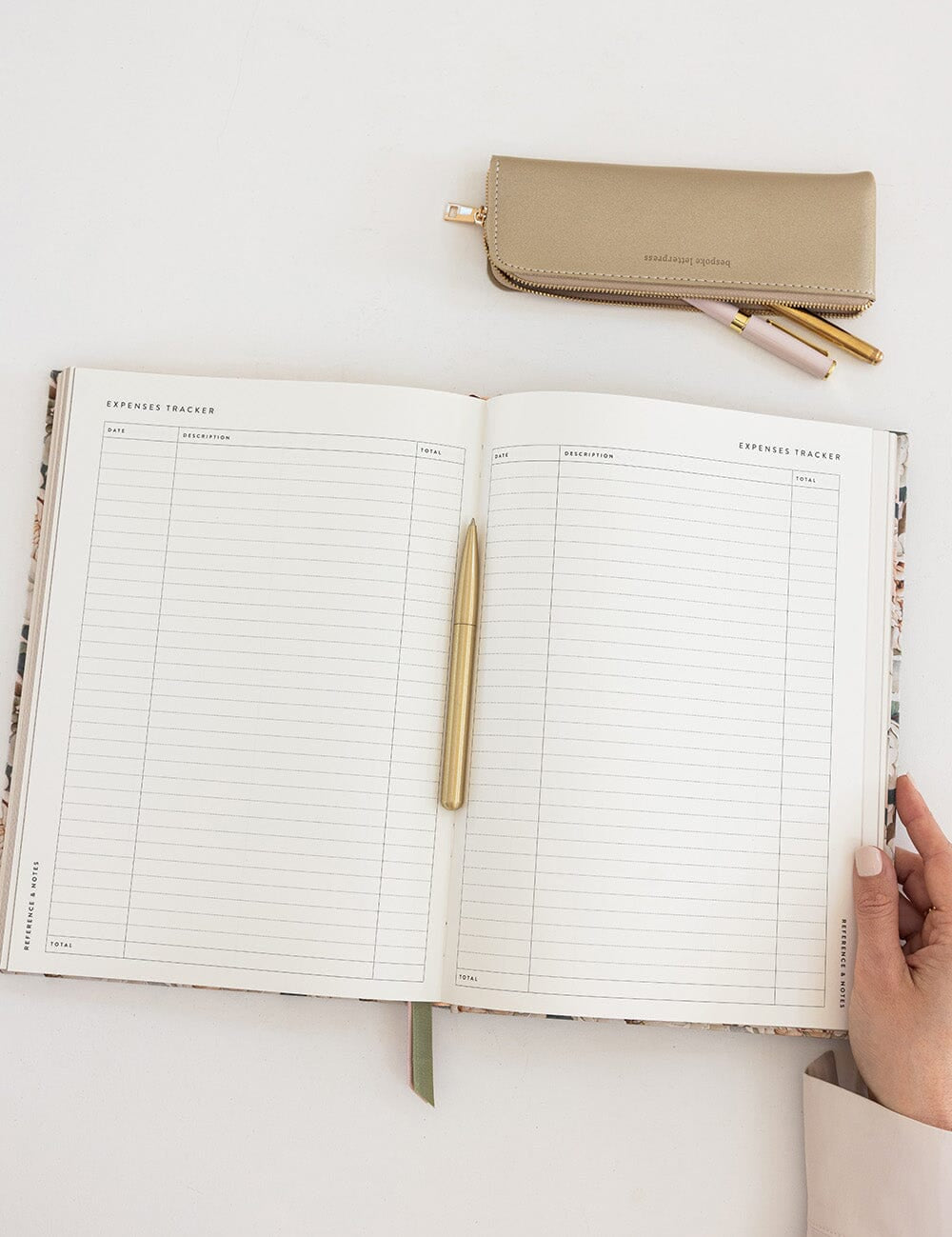 2027 Teachers A4 Planner - Heritage Roses - Pure Apotheca