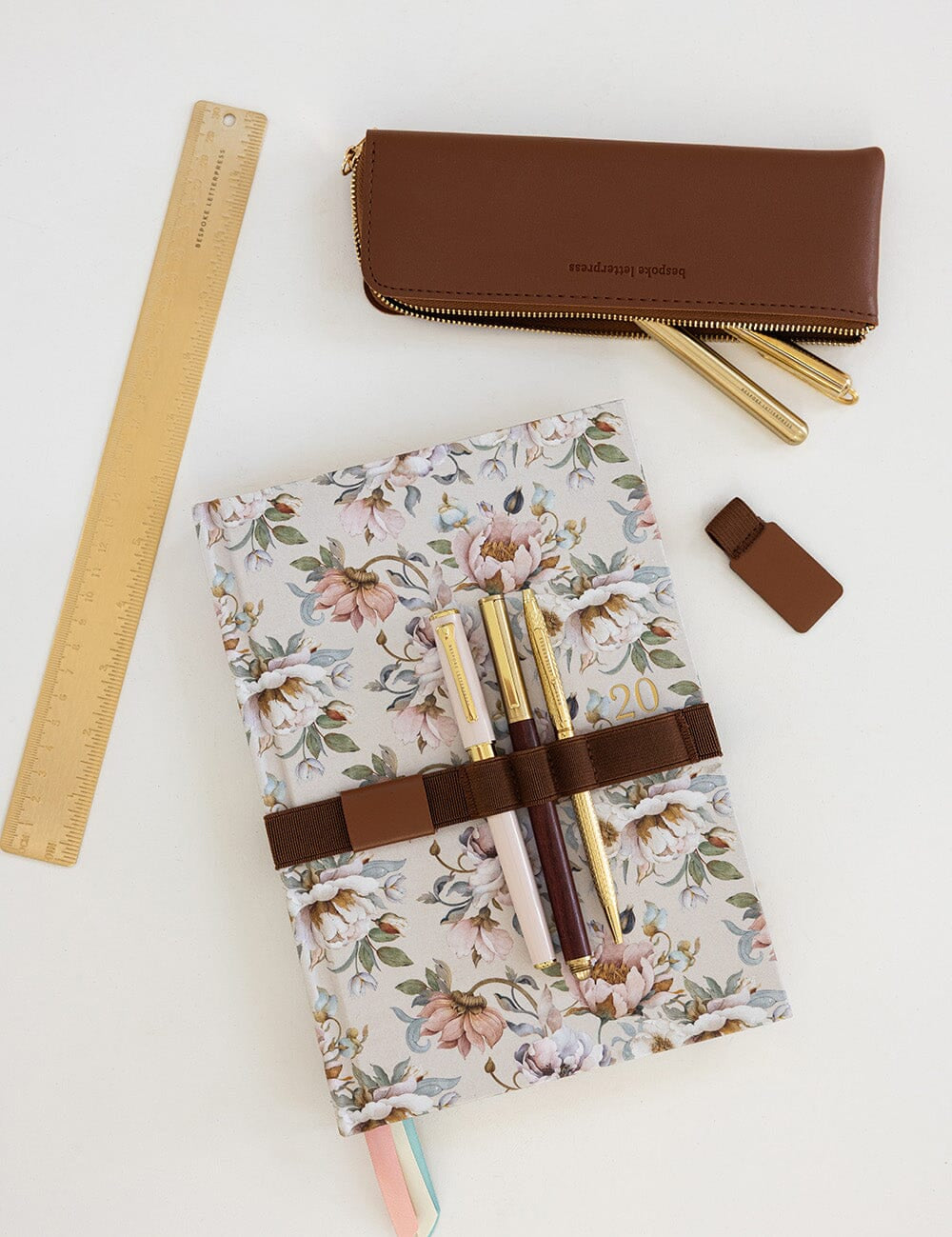 2027 Teachers Desktop Planner - Ashbourne Garden - Pure Apotheca
