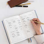 2027 Teachers Desktop Planner - Pembroke Blue - Pure Apotheca