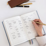 2027 Teachers Desktop Planner - Pembroke Blue - Pure Apotheca