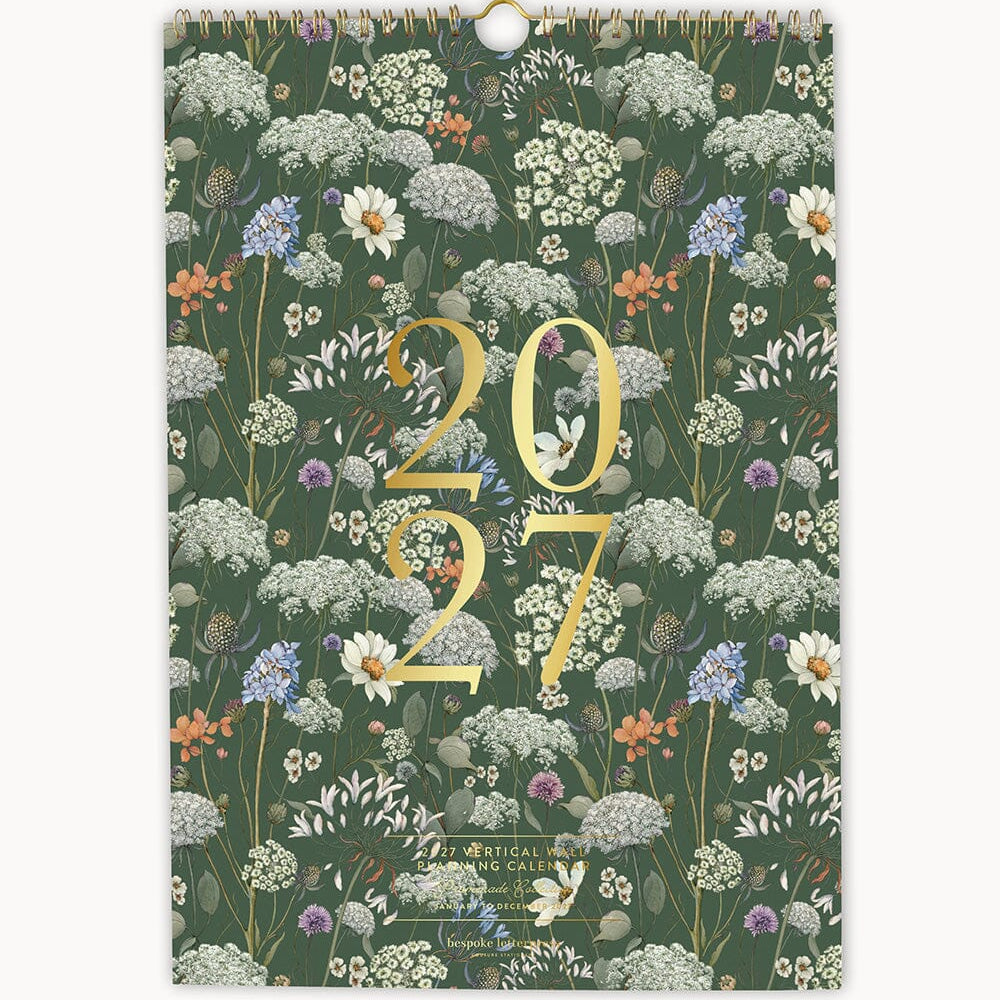 2027 Vertical Wall Planning Calender - Pure Apotheca