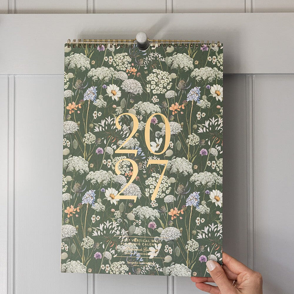 2027 Vertical Wall Planning Calender - Pure Apotheca