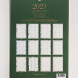 2027 Vertical Wall Planning Calender - Pure Apotheca