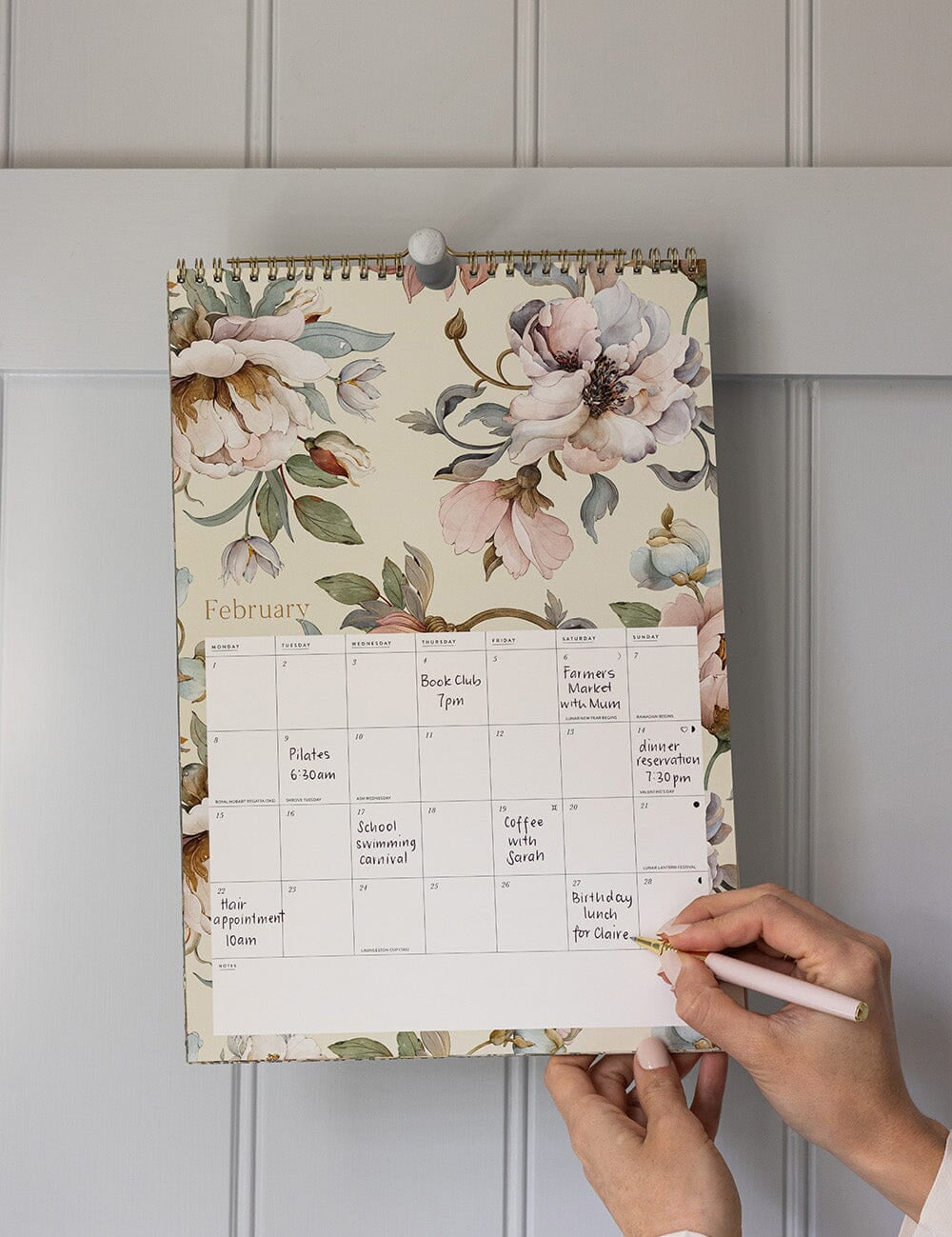 2027 Vertical Wall Planning Calender - Pure Apotheca