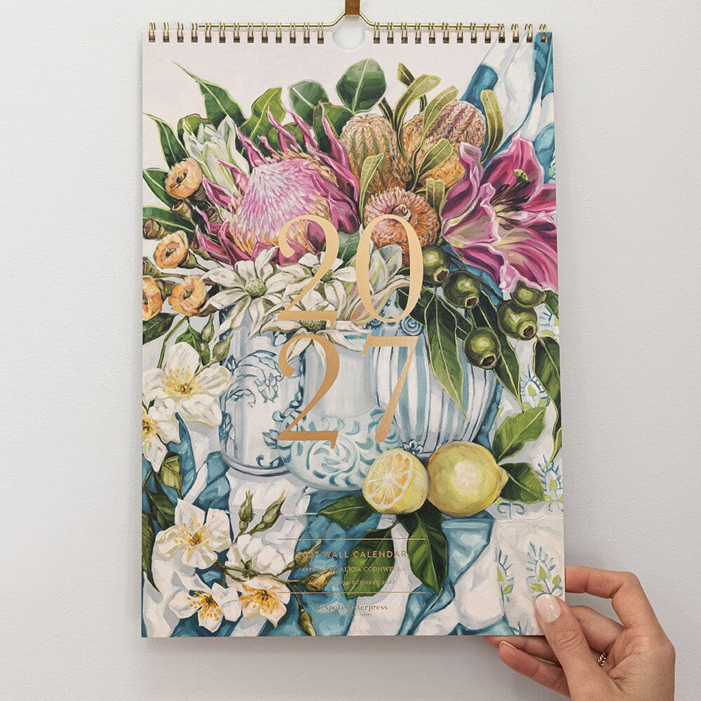 2027 Wall Calendar - Still Life - Pure Apotheca