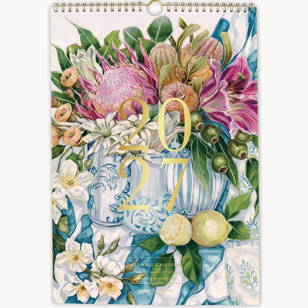 2027 Wall Calendar - Still Life - Pure Apotheca