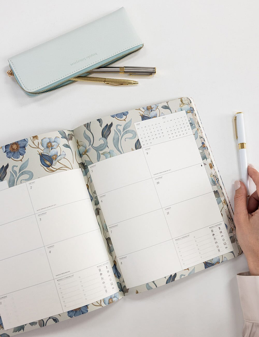 2027 Weekly Calendar Notebook - Pure Apotheca
