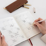 2027 Weekly Planner Notebook - Heritage Roses - Pure Apotheca