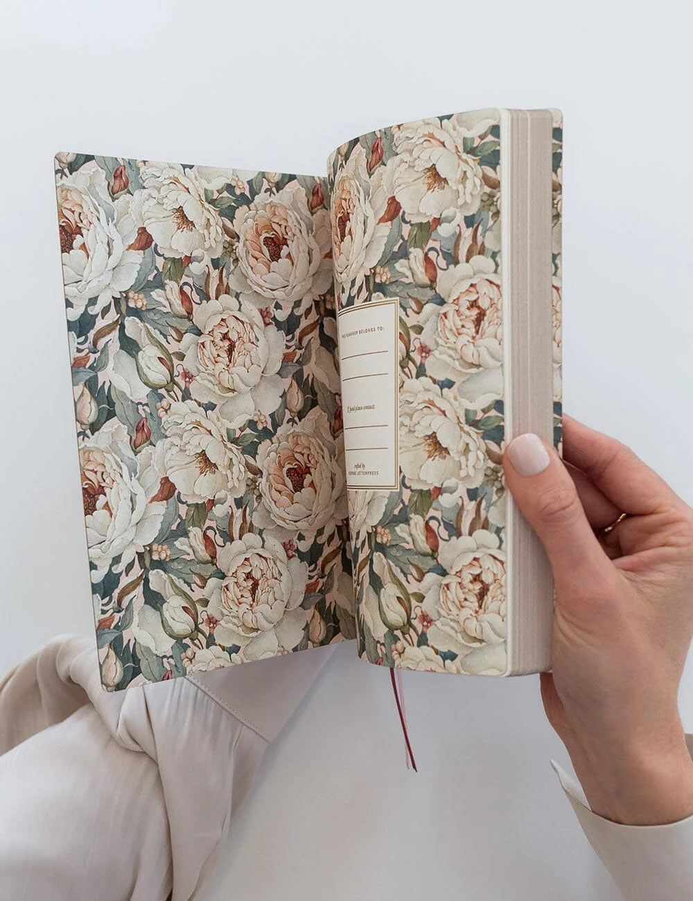2027 Weekly Planner Notebook - Heritage Roses - Pure Apotheca