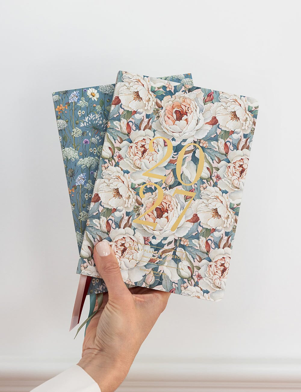 2027 Weekly Planner Notebook - Heritage Roses - Pure Apotheca