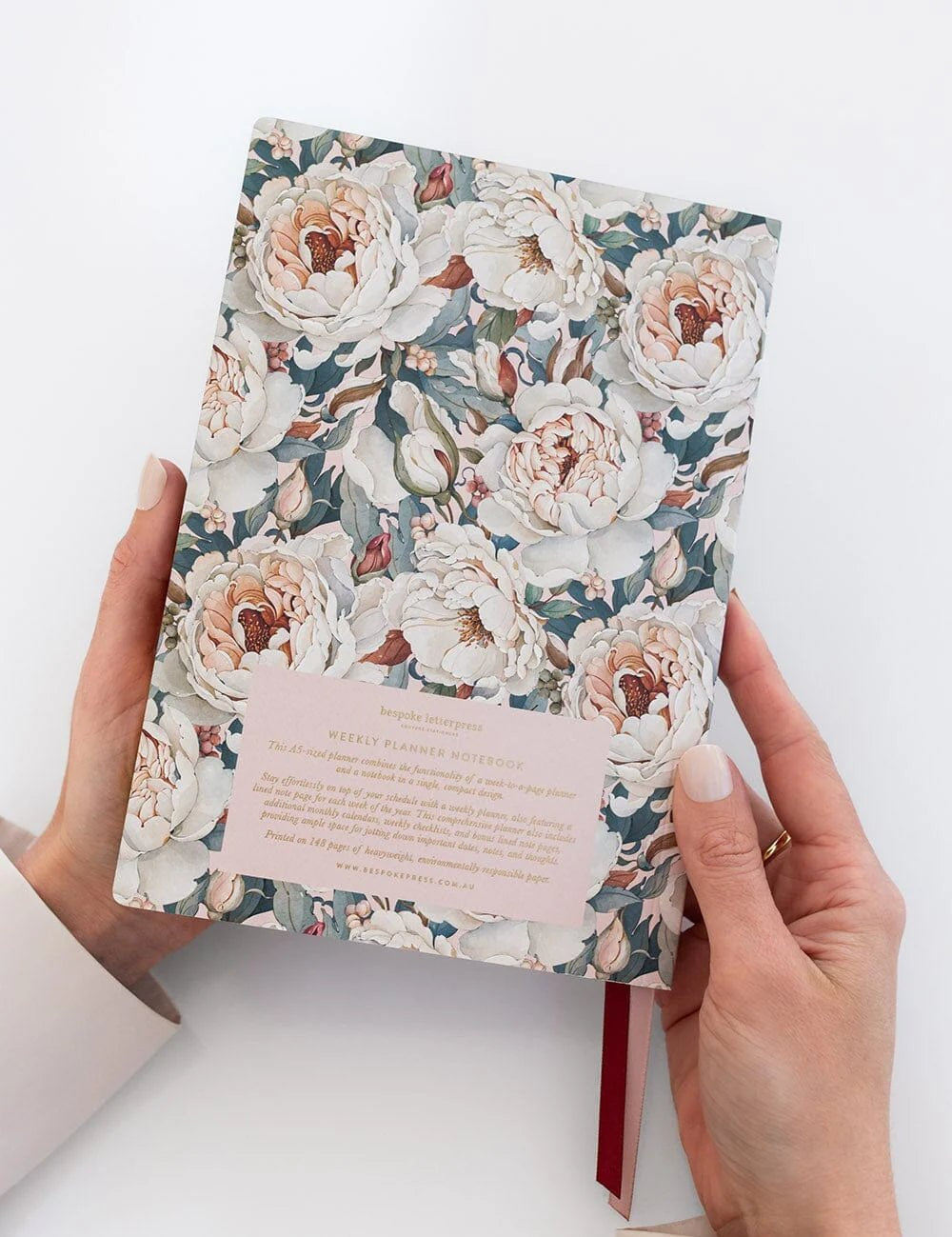 2027 Weekly Planner Notebook - Heritage Roses - Pure Apotheca