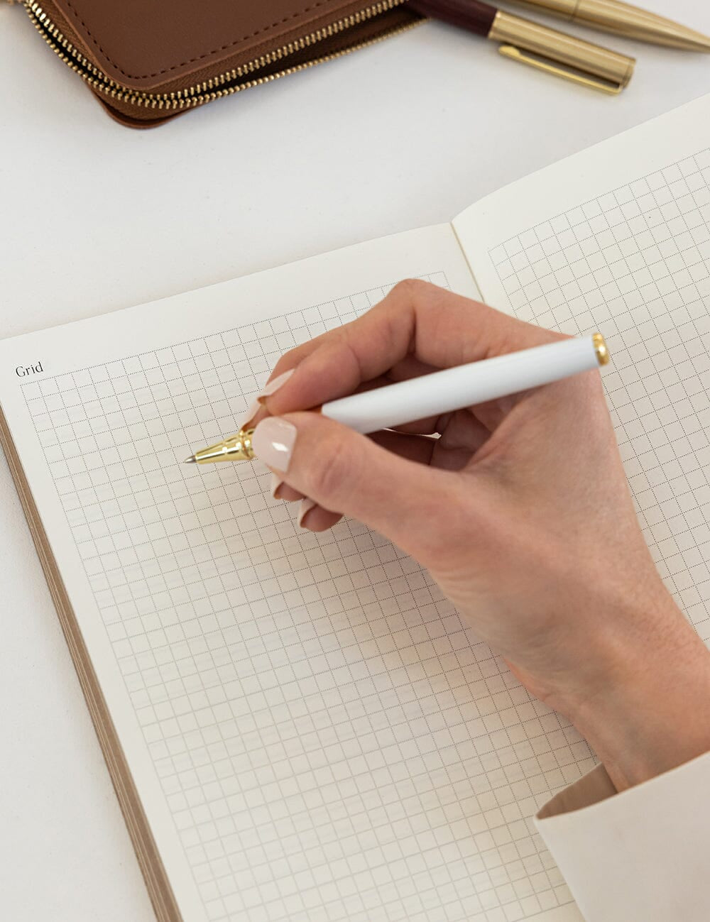 2027 Weekly Planner Notebook - Heritage Roses - Pure Apotheca