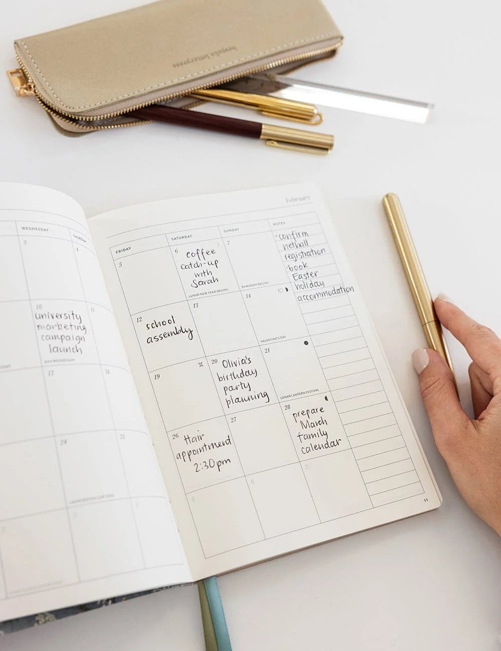 2027 Weekly Planner Notebook - Willowmere - Pure Apotheca
