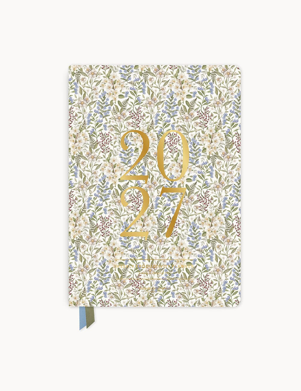 2027 Weekly Productivity Planner - Forget Me Not - Pure Apotheca