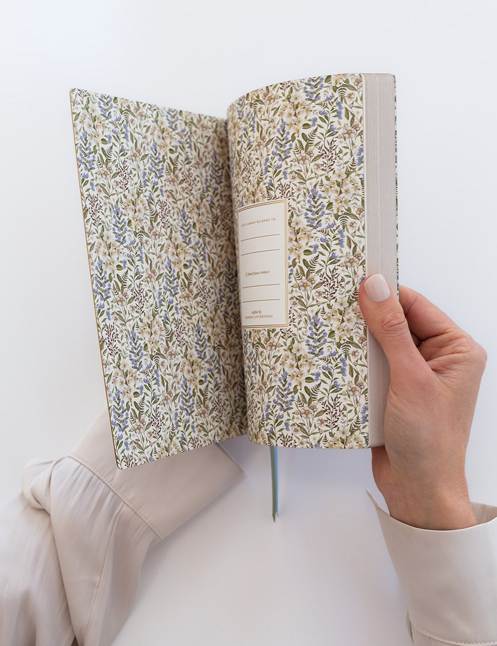 2027 Weekly Productivity Planner - Forget Me Not - Pure Apotheca