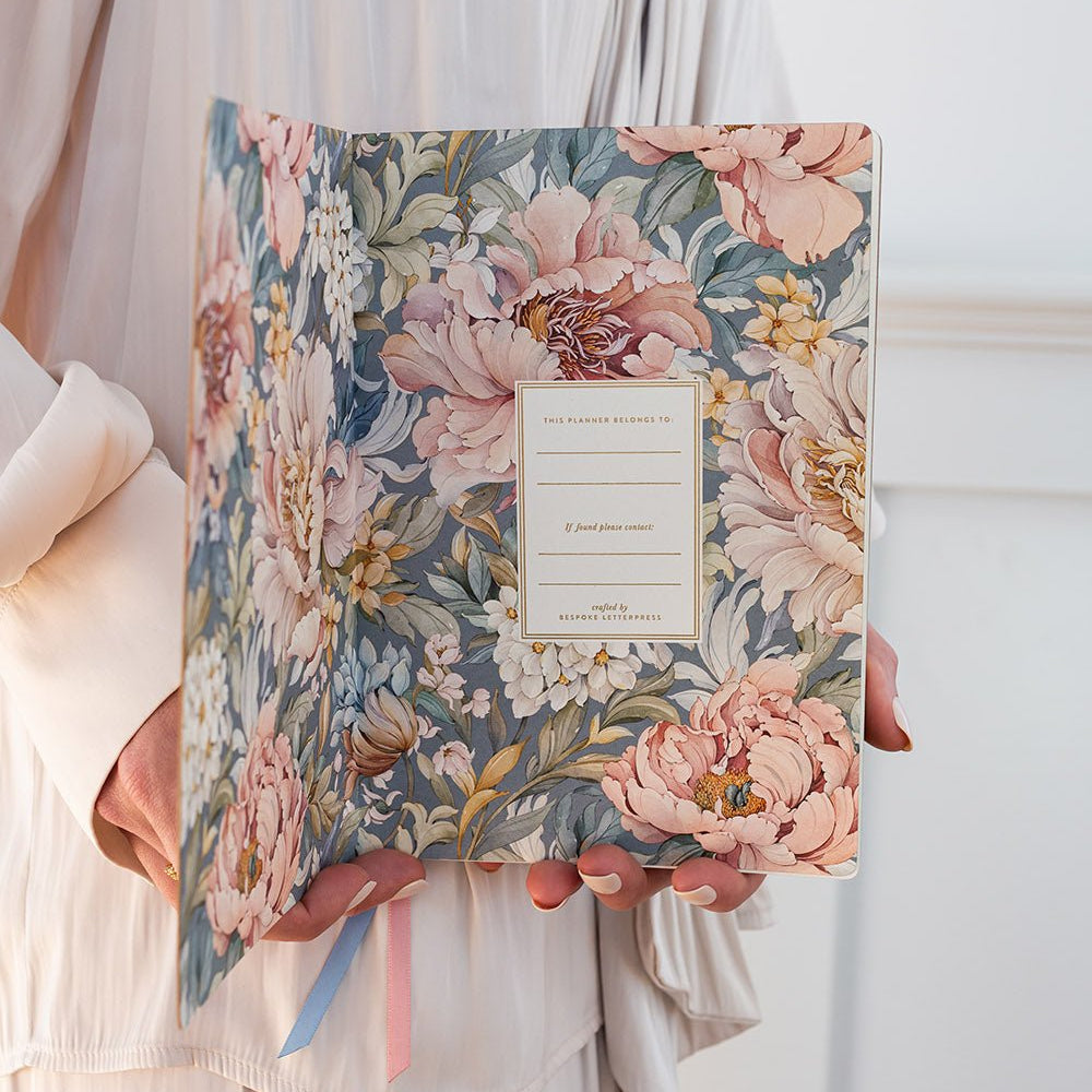 2027 Weekly Productivity Planner - Regency Blooms - Pure Apotheca