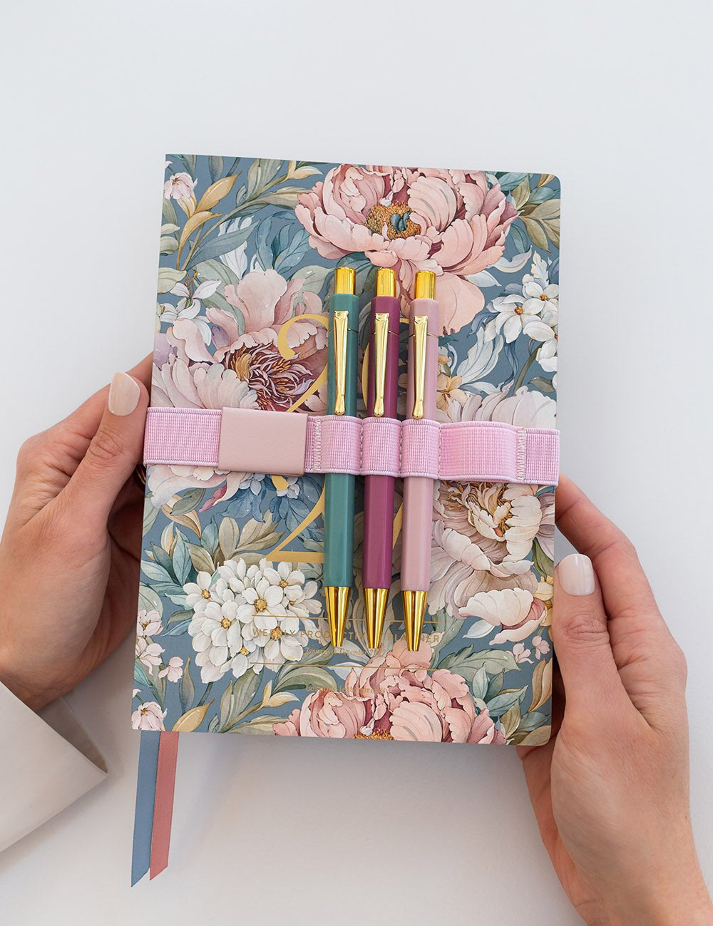 2027 Weekly Productivity Planner - Regency Blooms - Pure Apotheca
