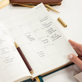 2027 Weekly Student Planner Ashford Teal - Pure Apotheca
