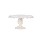 22 CM WHITE NUTCRACKER CAKE STAND - Pure Apotheca