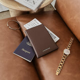 Venice Passport Holder Chocolate